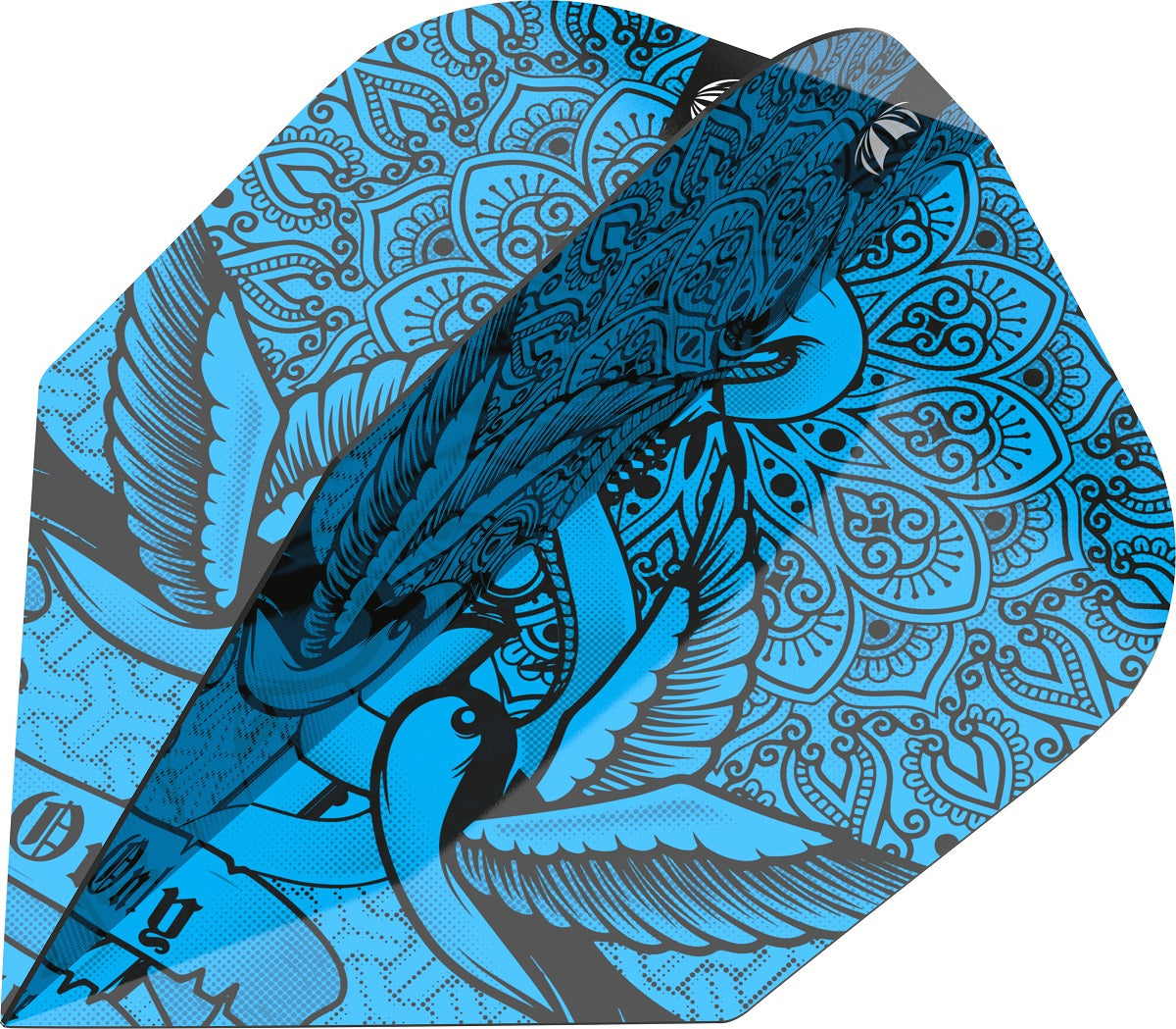 Ink Pro.Ultra Blue No6 Dart Flights By Target - view 2