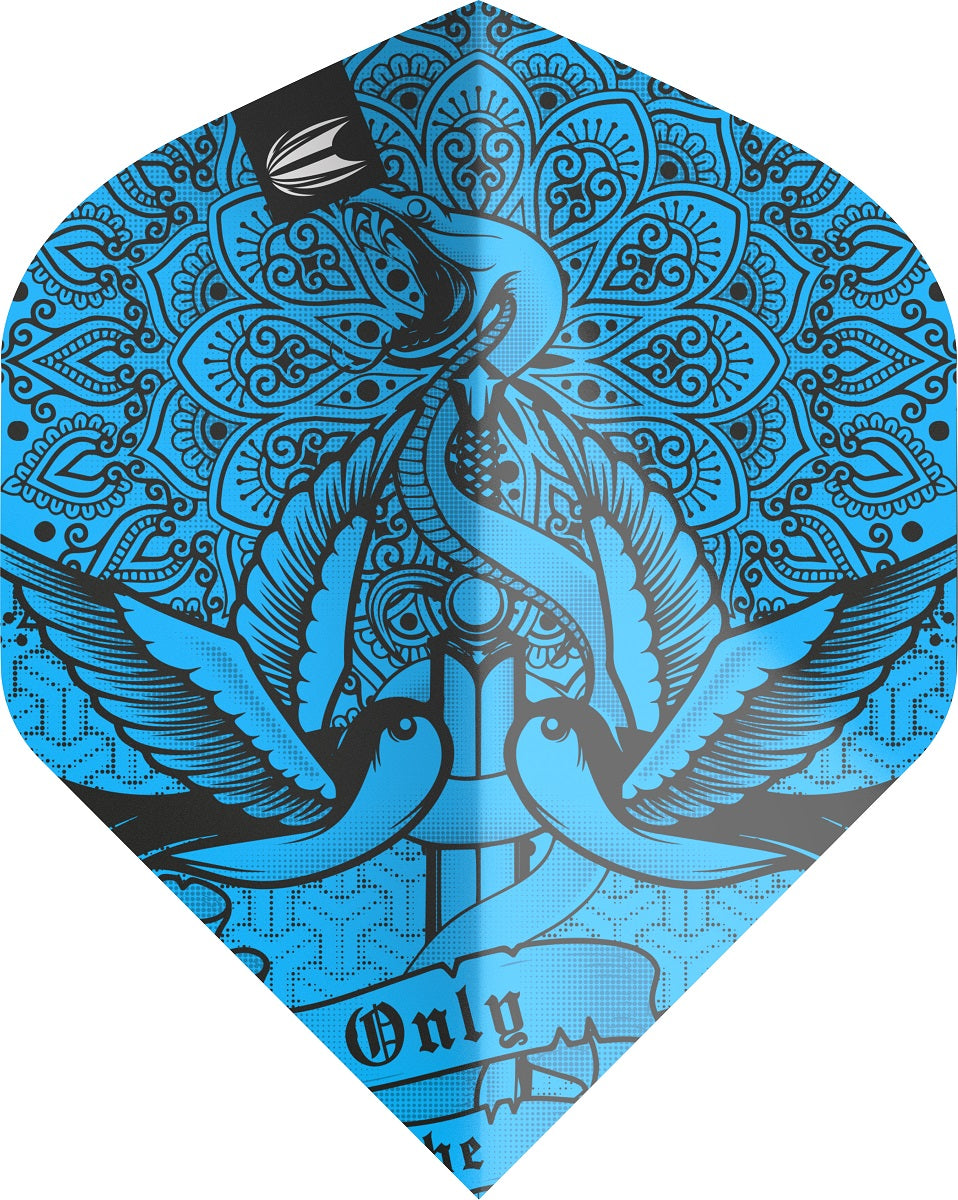 Ink Pro.Ultra Blue No2 Dart Flights By Target - view 2