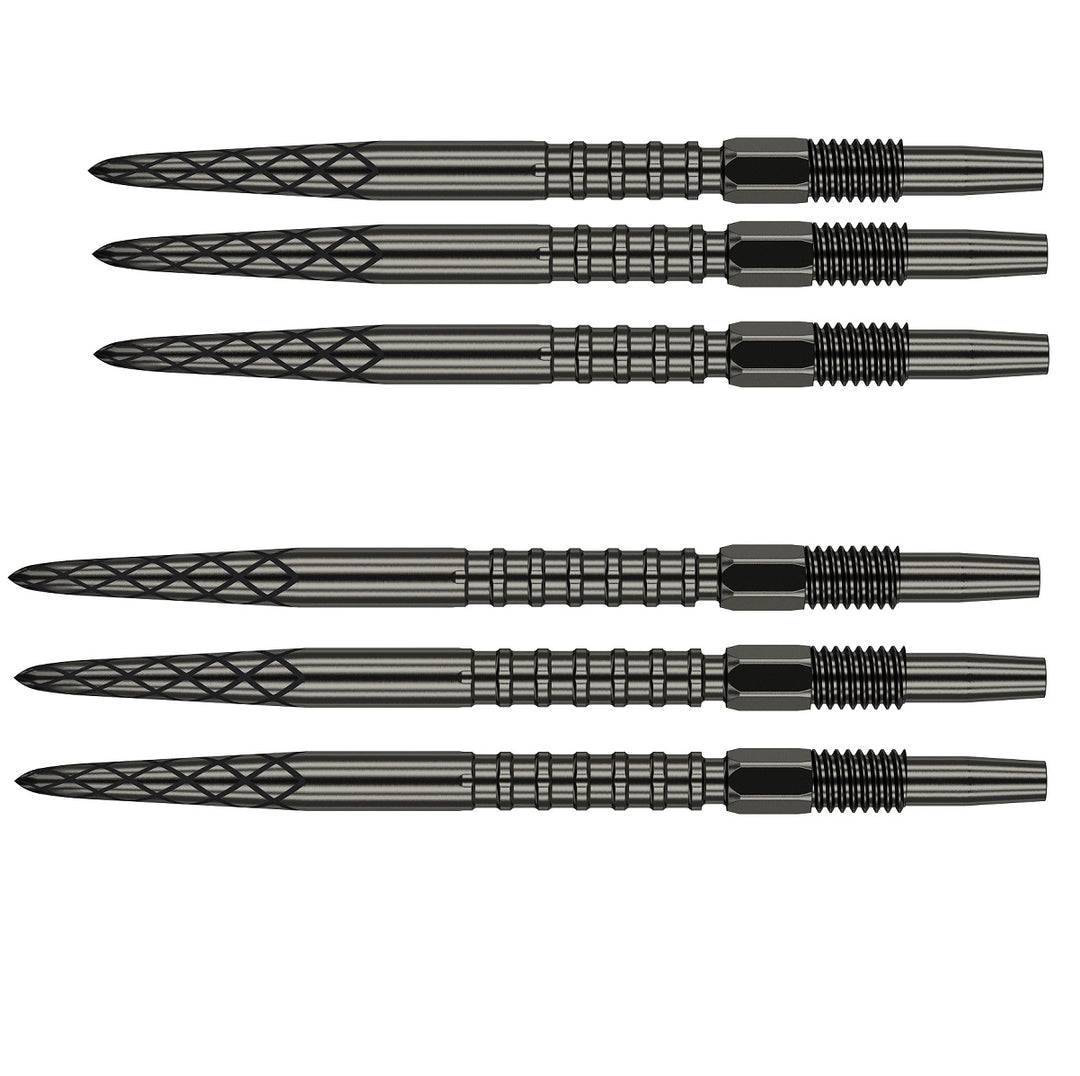 Target Swiss DS Black Replacement Dart Points - The Darts Shop