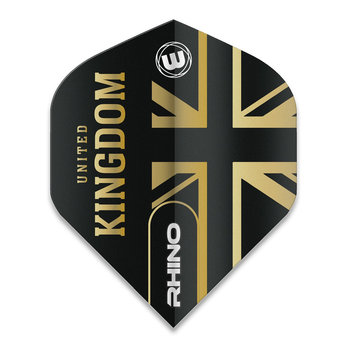 Winmau Rhino Extra Thick Standard Union Jack Dart Flights 100 Micron 6905-204
