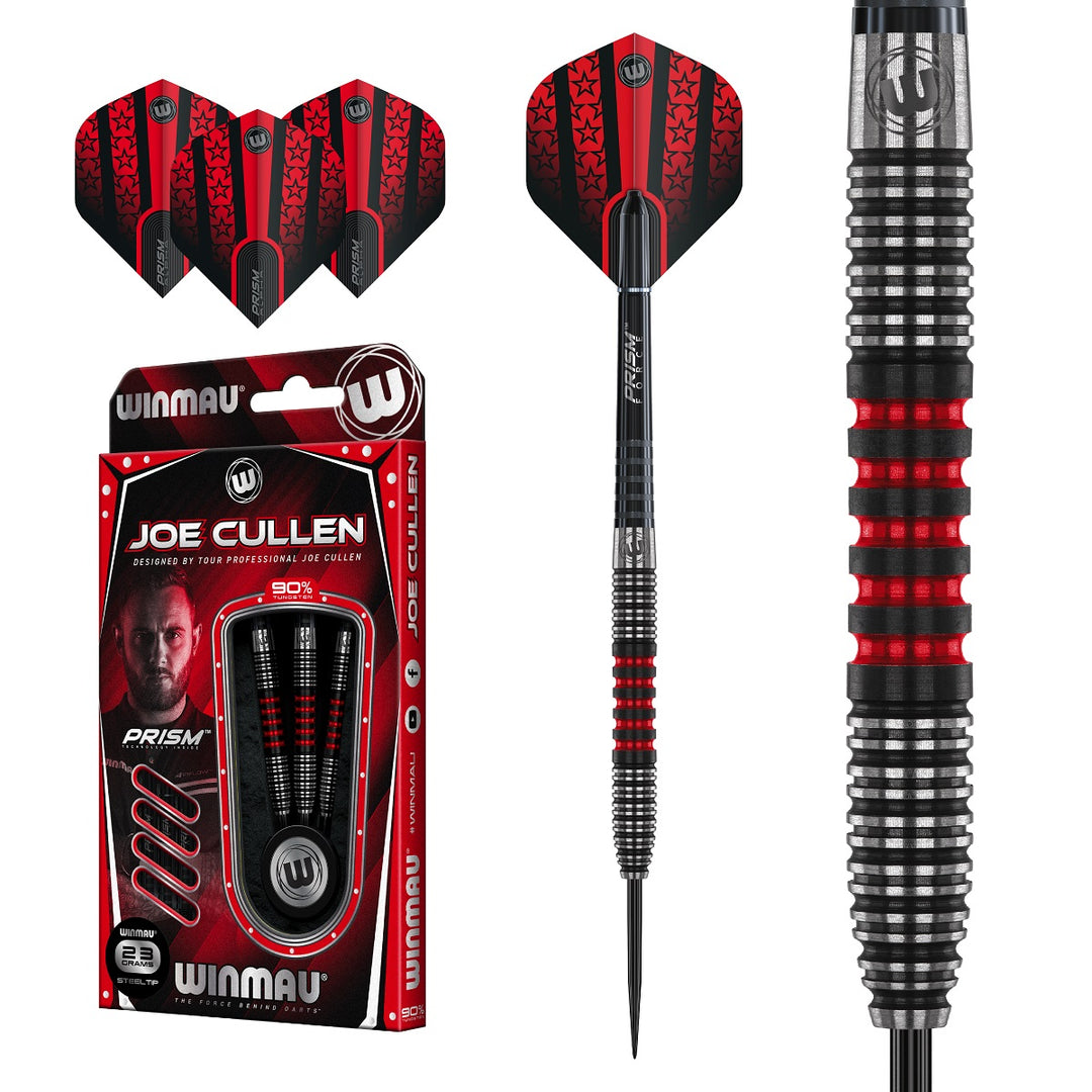 Joe Cullen 90% Tungsten Steel Tip Darts by Winmau - The Darts Shop