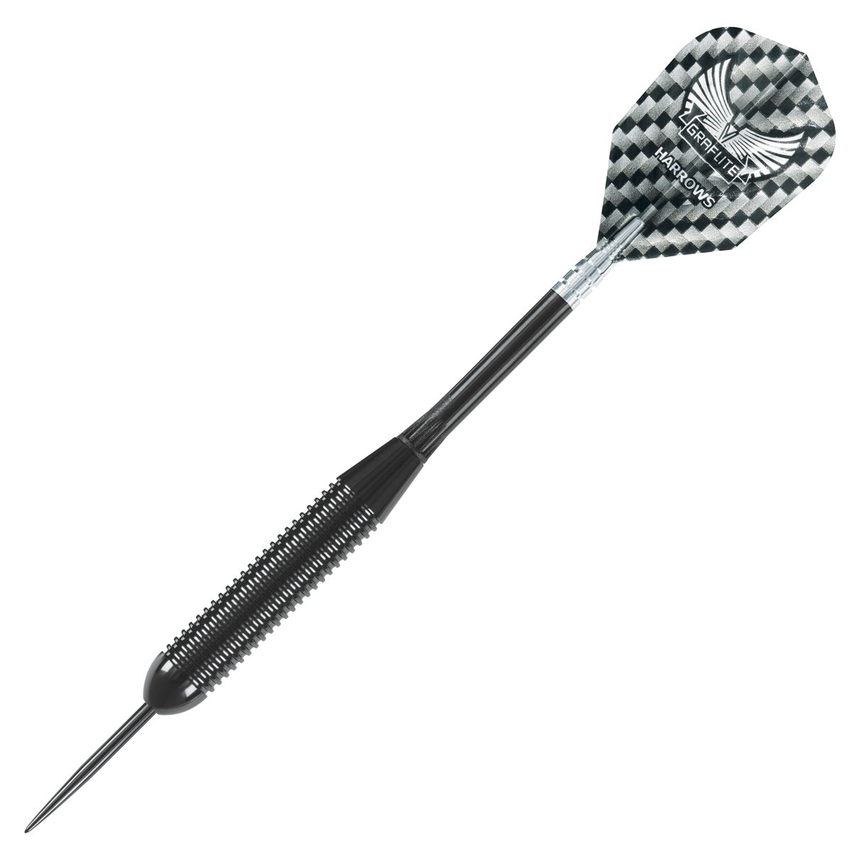 Harrows Black Arrow Brass Ringed Steel Tip Darts - view 3