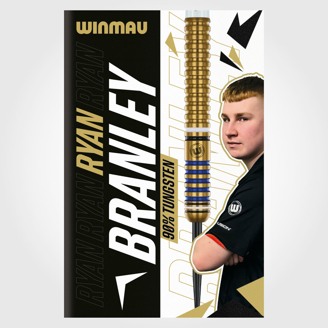Winmau Ryan Branley 90% Tungsten Steel Tip Darts - The Darts Shop