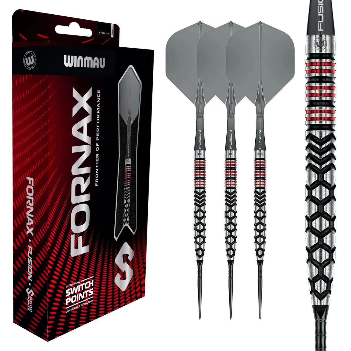 Winmau Fornax Tapered SP 90% Tungsten Steel Tip Darts