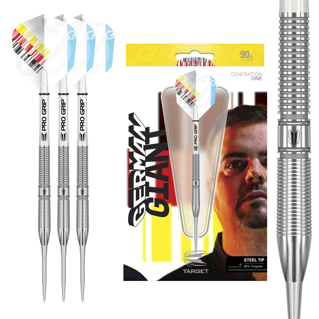 Gabriel Clemens 90% Tungsten Steel Tip Darts by Target - The Darts Shop