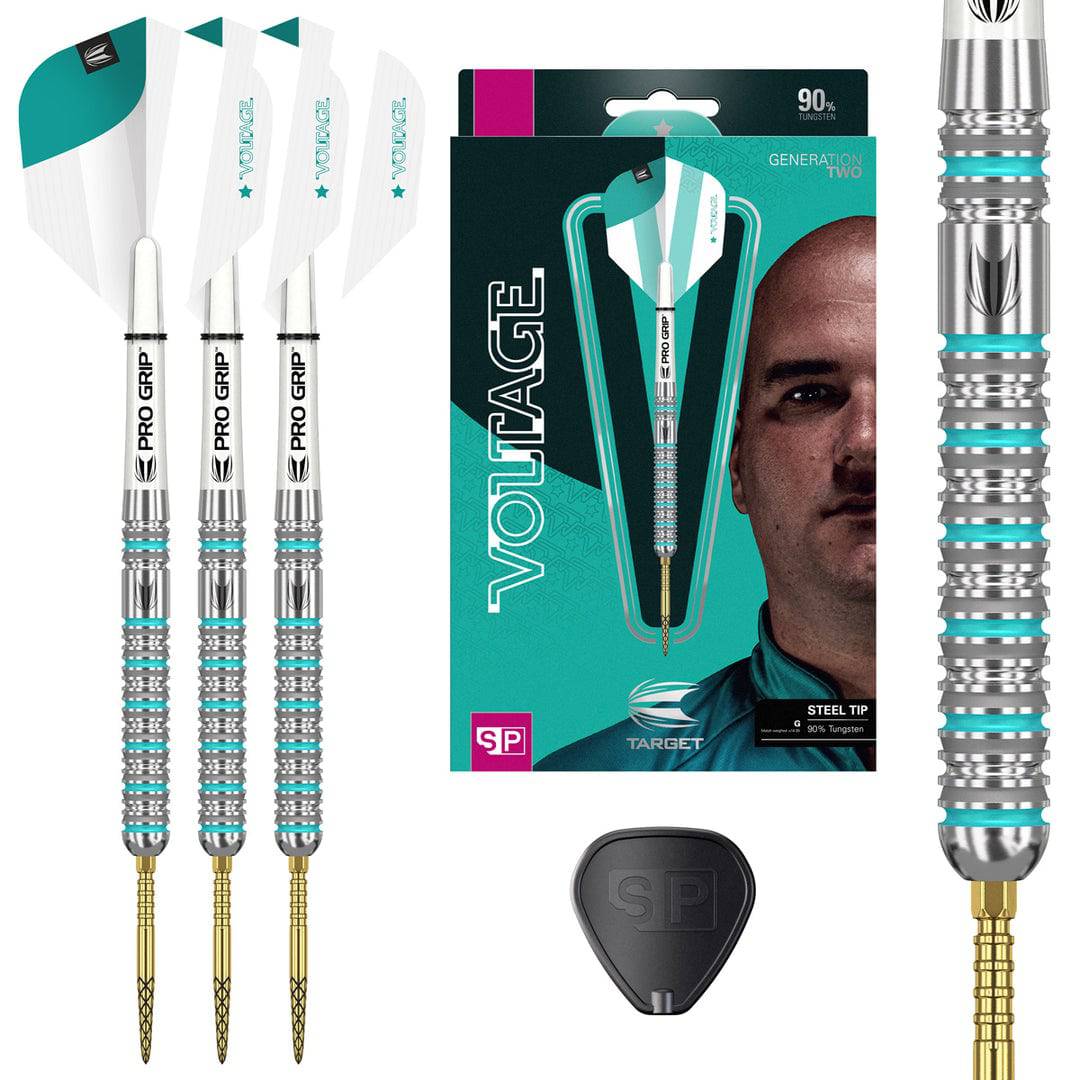 Rob Cross G2 90% Tungsten Swiss Steel Tip Darts by Target - The Darts Shop