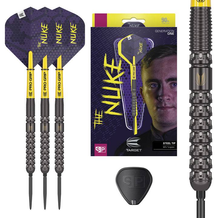 Luke Littler 90% Swiss Point Steel Tip Darts by Target - The Darts Shop