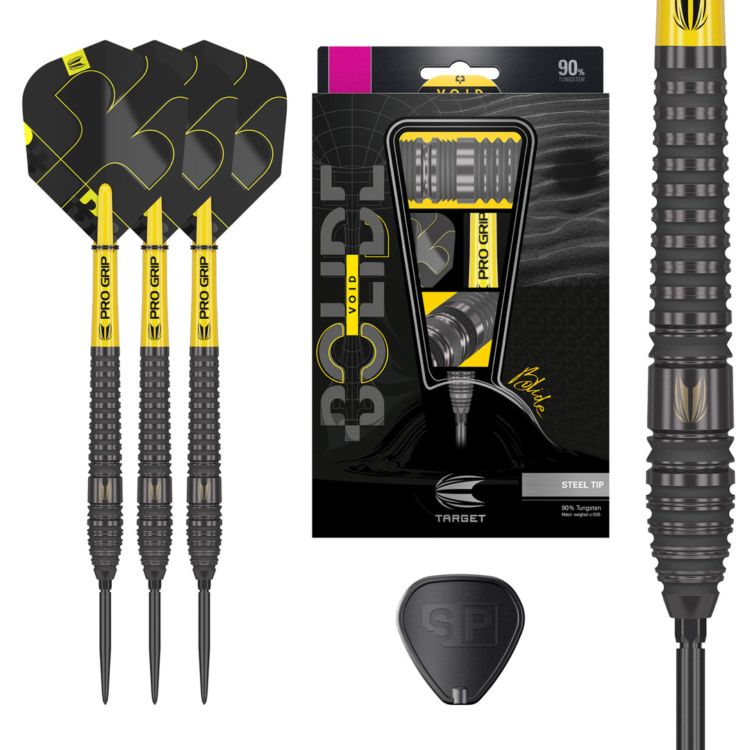 Bolide Void 03 90% Tungsten SP Steel Tip Darts by Target - The Darts Shop