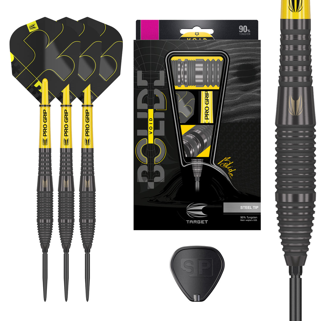 Bolide Void 05 90% Tungsten SP Steel Tip Darts by Target - The Darts Shop