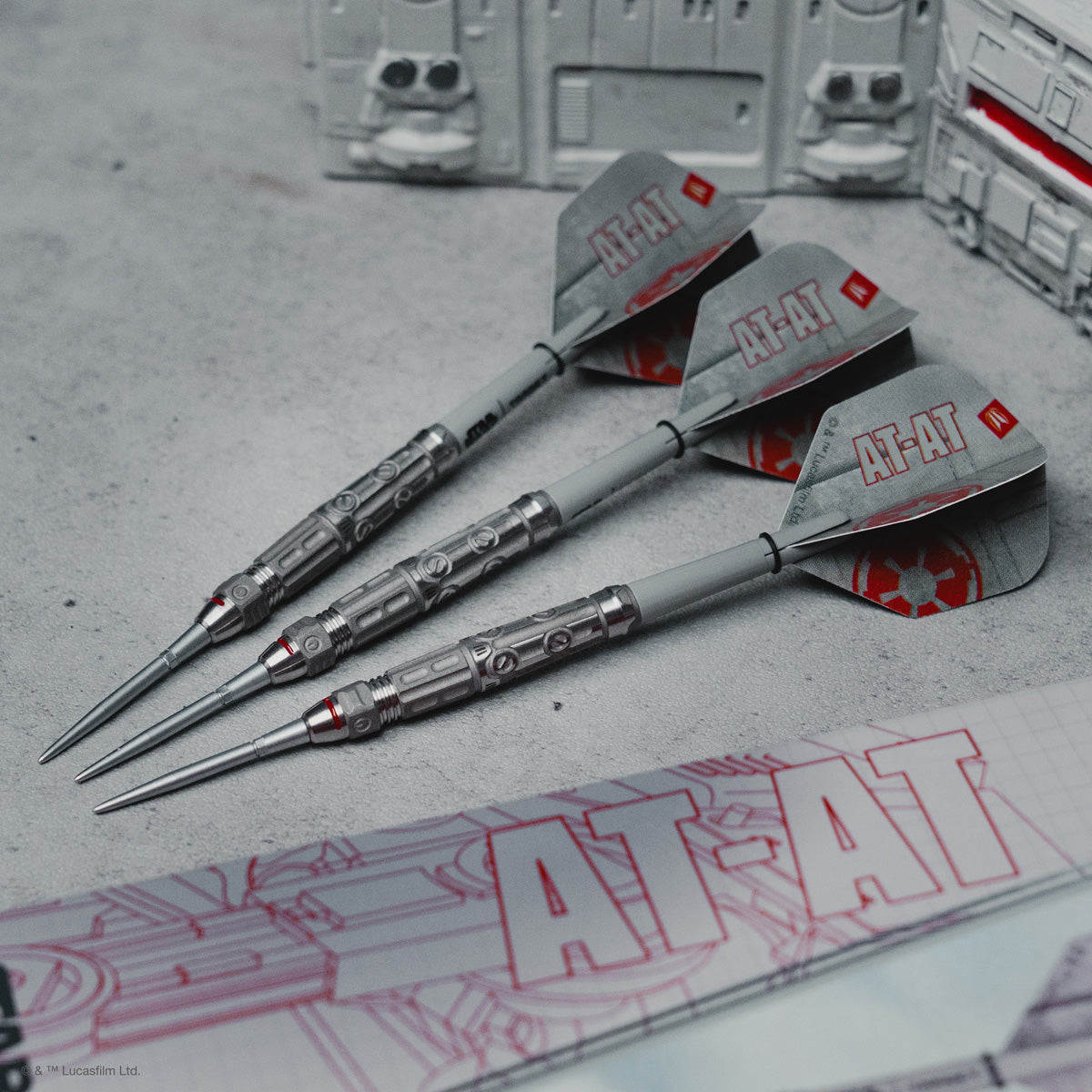STAR WARS™ | TARGET AT-AT 90% Tungsten SP Steel Tip Darts - view 7