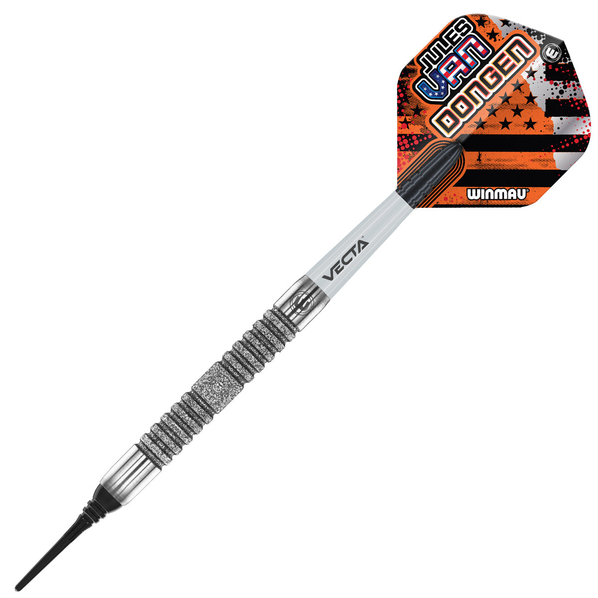 Jules van Dongen 90% Tungsten Soft Tip Darts by Winmau - view 4