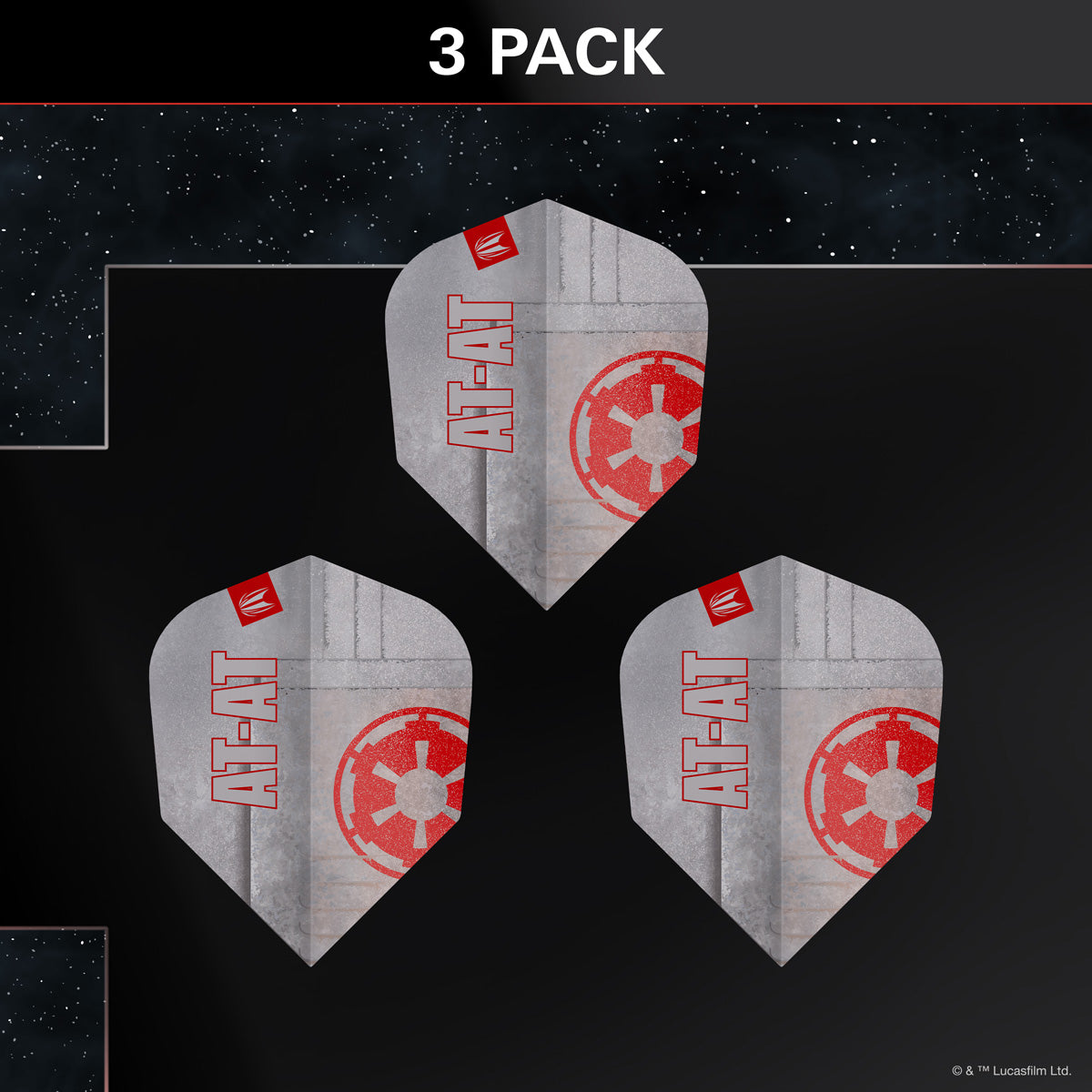 STAR WARS™ | TARGET AT-AT Pro Ultra No6 Dart Flights - view 5