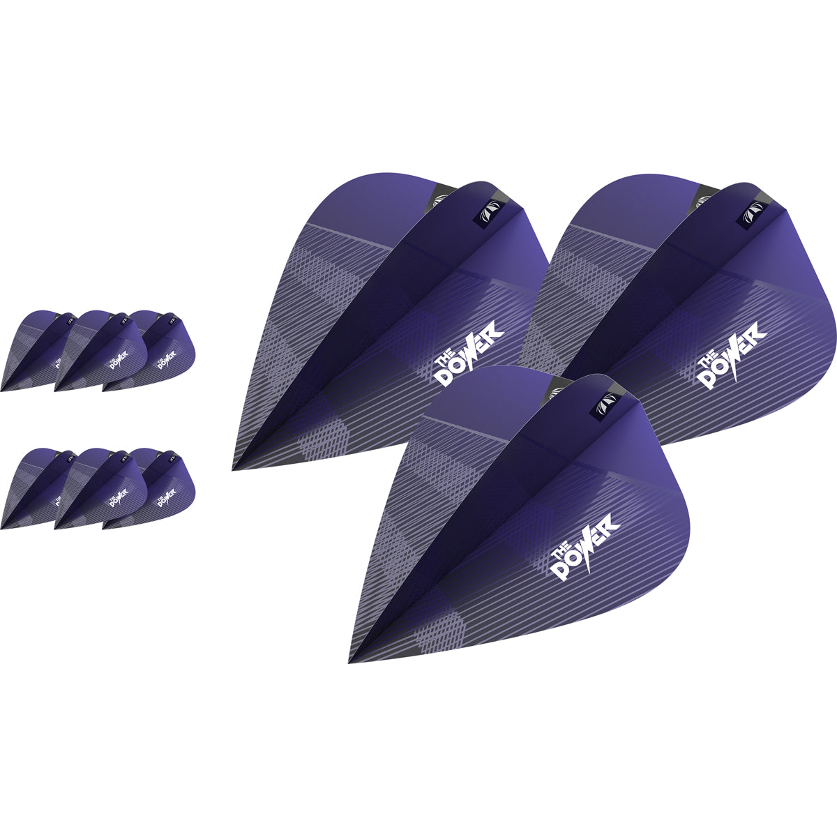 3 x Sets Phil Taylor Power G10 Pro.Ultra Kite Flights by Target - view 3