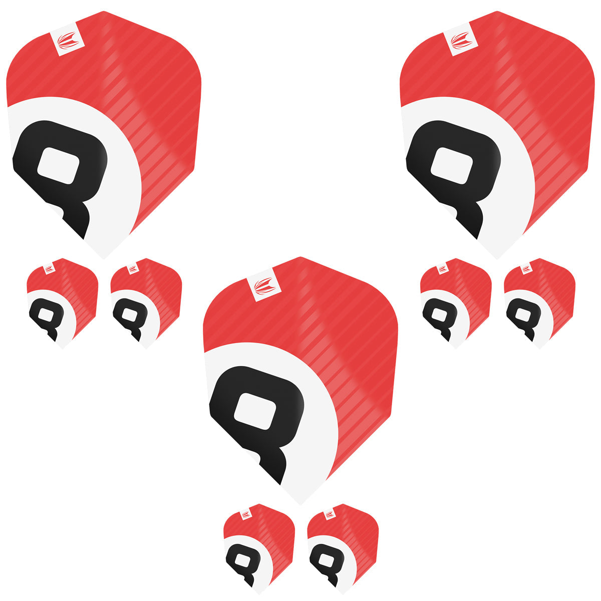 Chicane Pro.Ultra Red No6 Dart Flights by Target - view 2