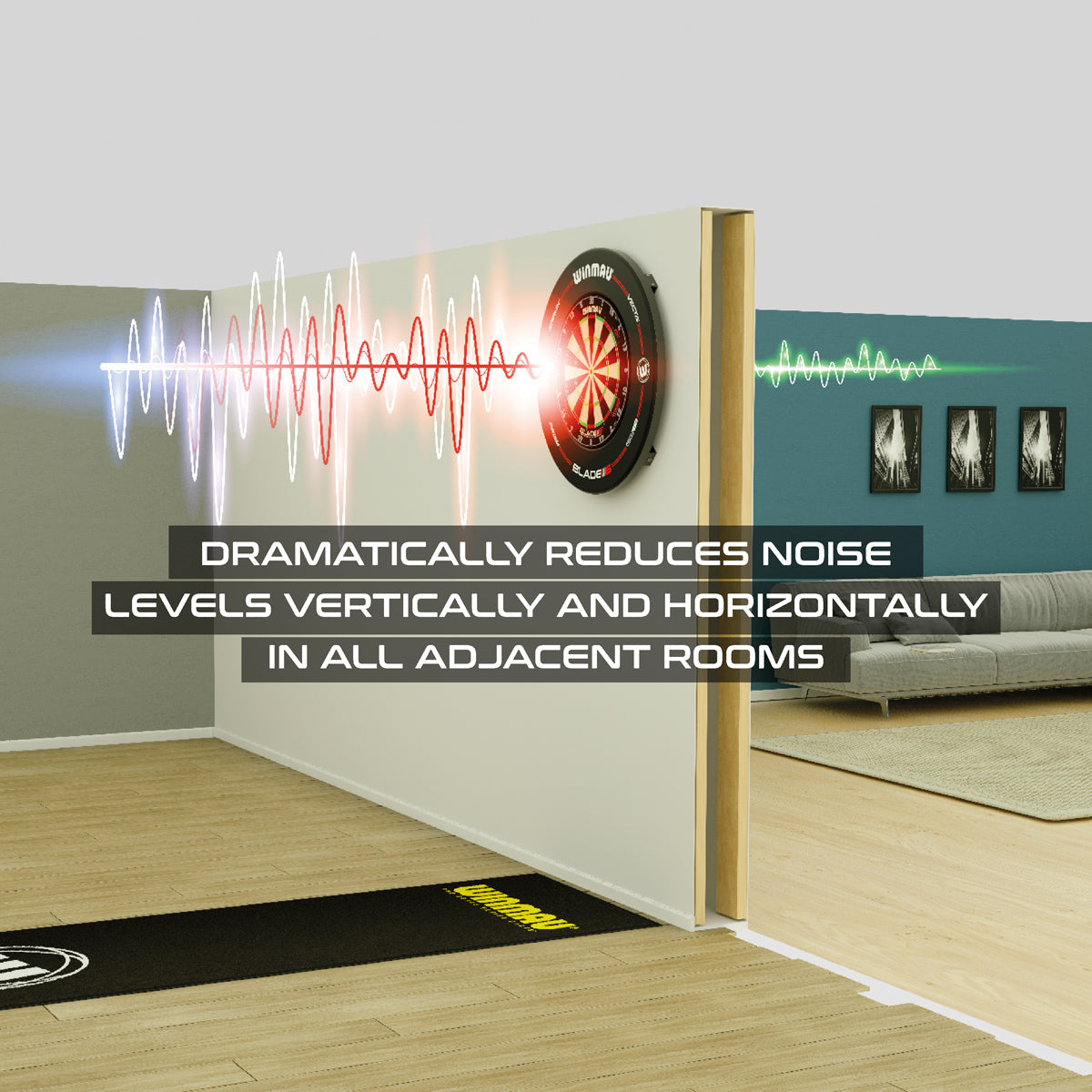 Wispa Sound Reduction System by Winmau - view 3