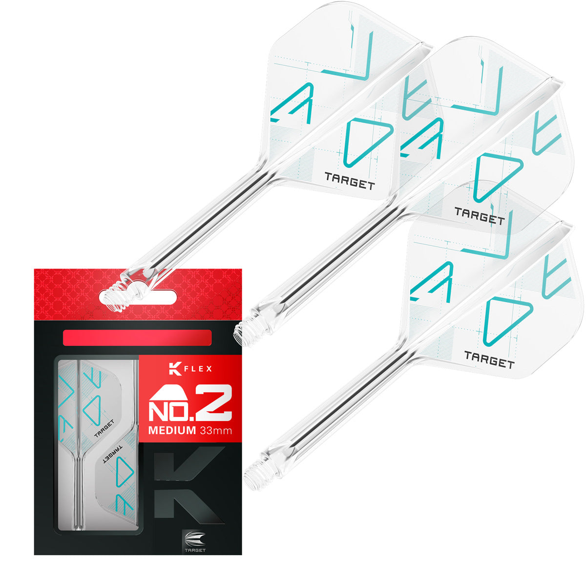 Target K-Flex Rove No2 One Piece Dart Flights - view 14