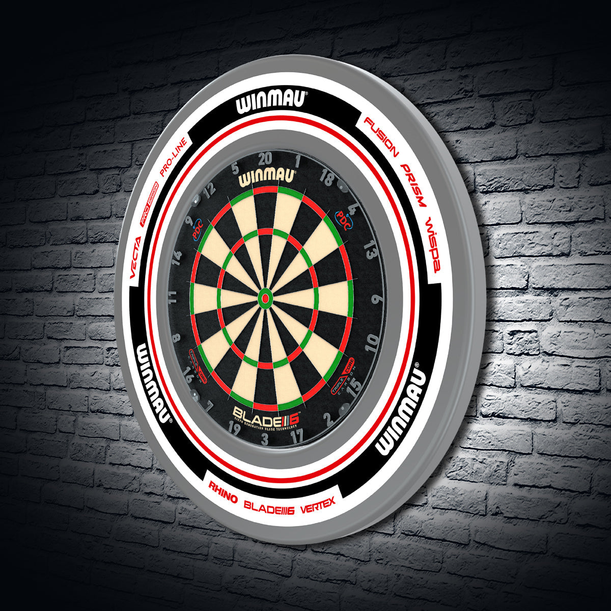 Advance White & Red Surround by Winmau - view 3