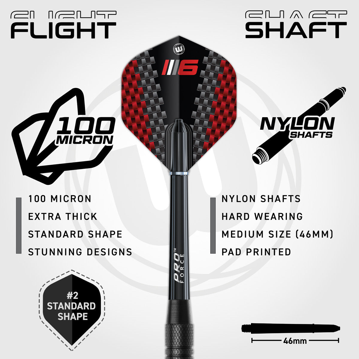 Winmau Blade 6 Dartboard & Surround Bundle - view 9