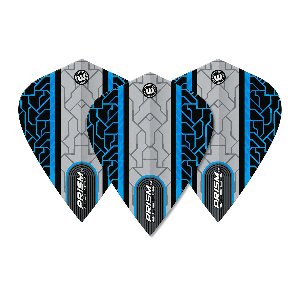 Prism Alpha Black & Blue Kite Flight by Winmau - view 2