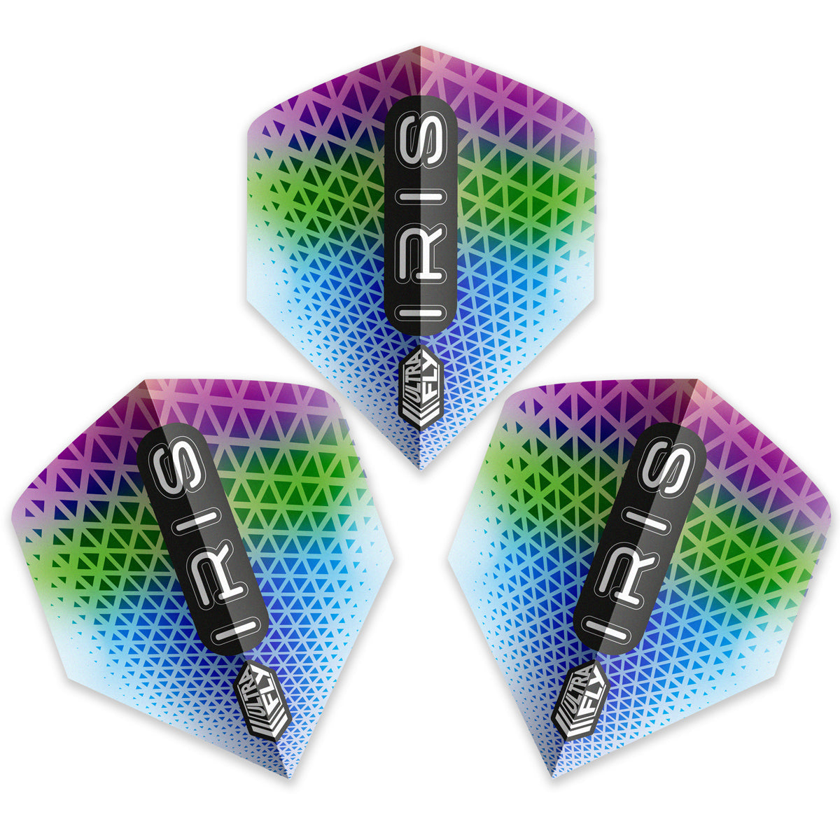 Iris Ultrafly BW Dart Flights by Unicorn - view 2