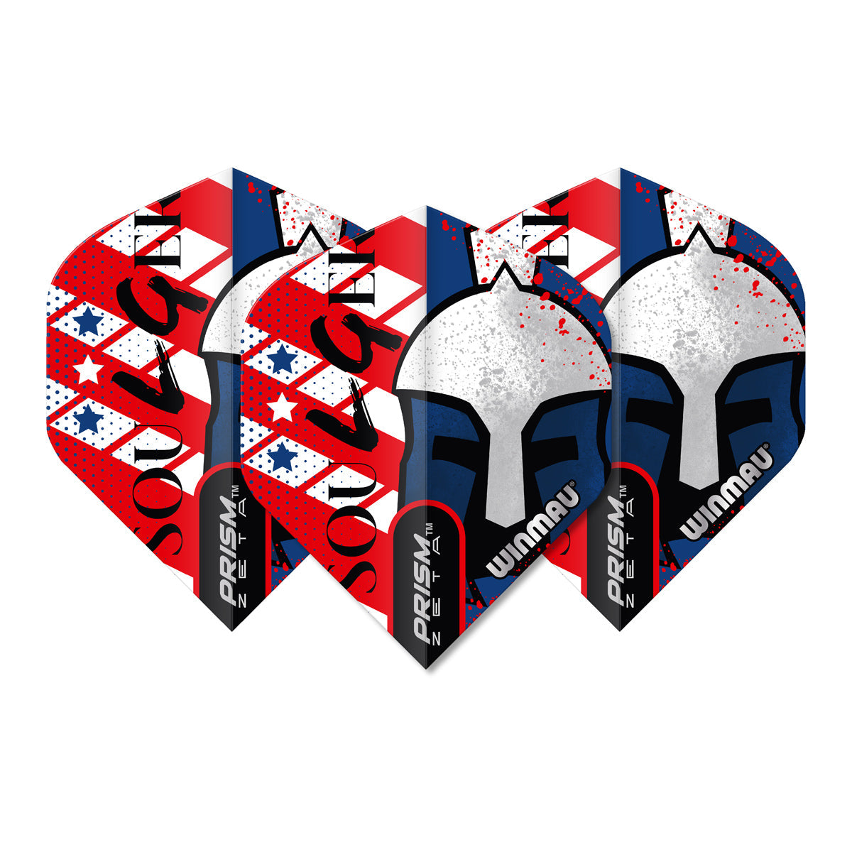 Prism Zeta Soulger Helmet USA Dart Flights by Winmau - view 2