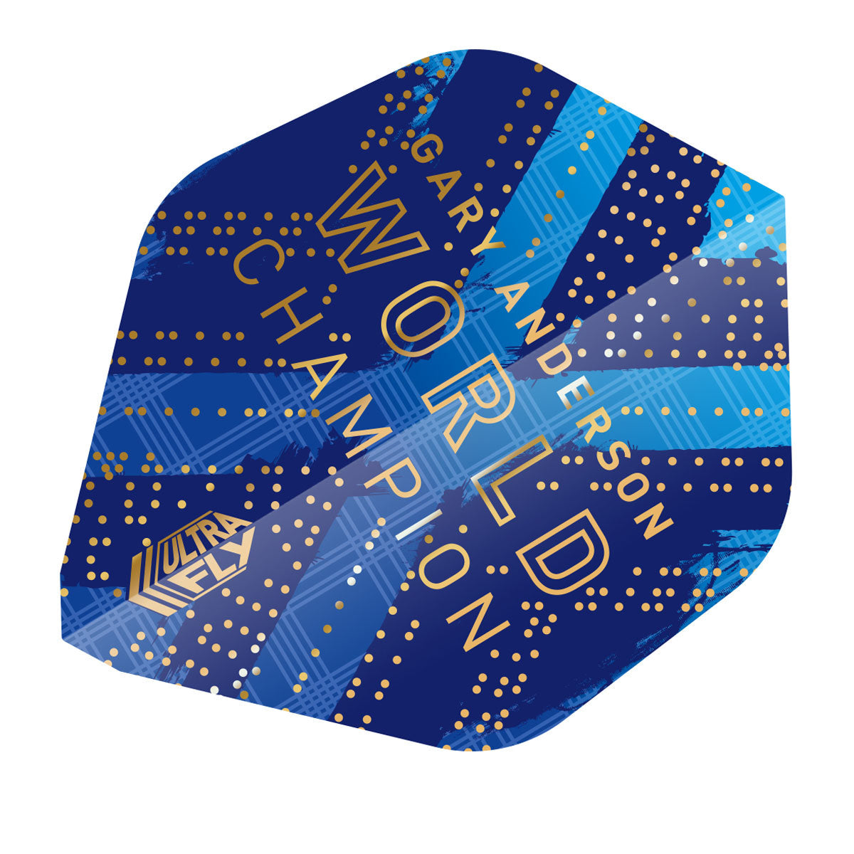 Ultrafly AR1 Gary Anderson World Champion Phase 6 Dart Flights by Unicorn