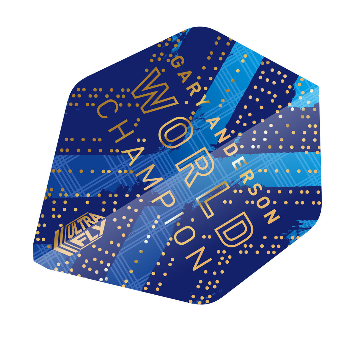 Ultrafly AR2 Gary Anderson World Champion Phase 6 Dart Flights by Unicorn