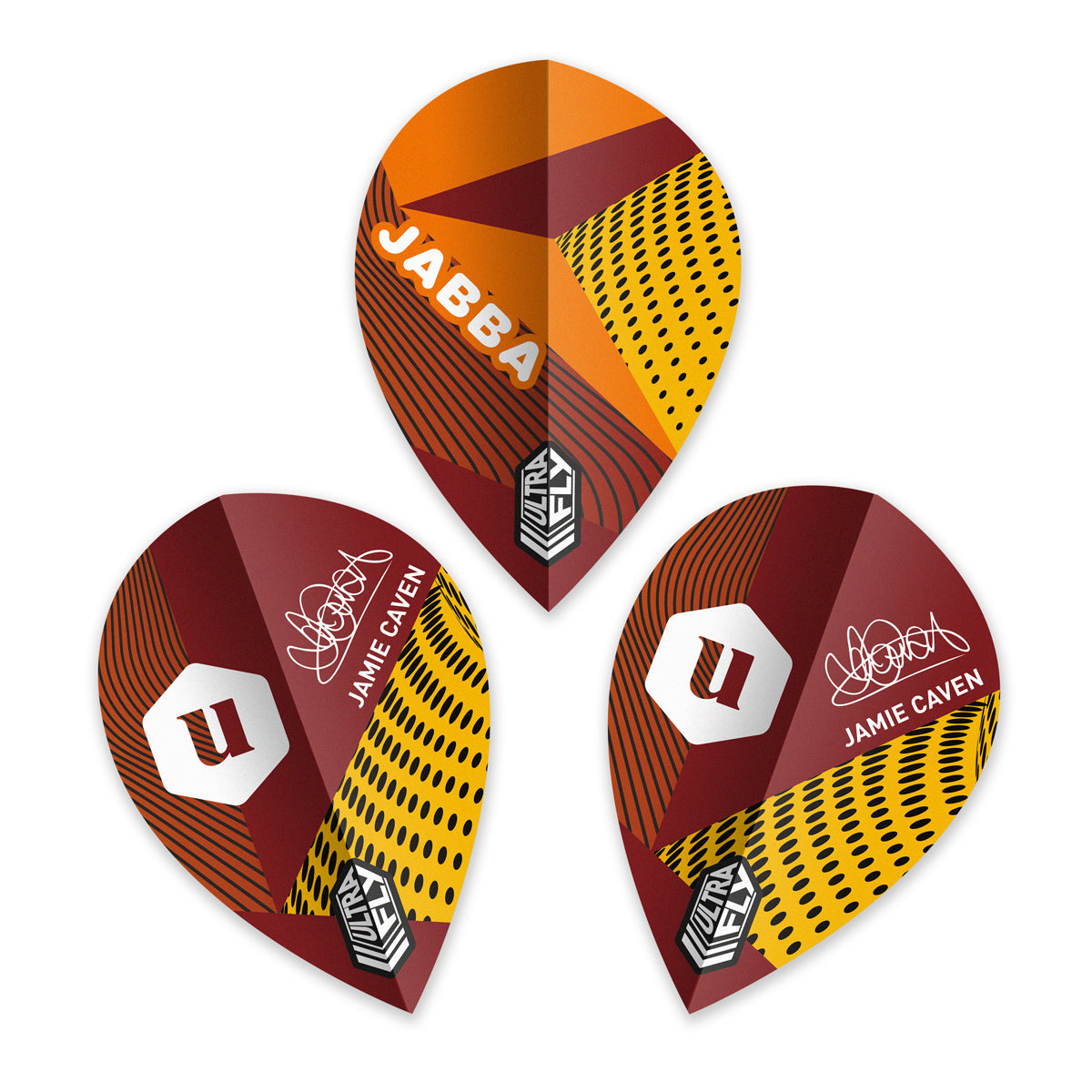 Jamie Caven Ultrafly Pear Dart Flights by Unicorn - view 2