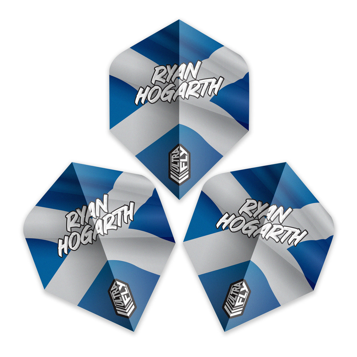 Ryan Hogarth Ultrafly Plus Dart Flights by Unicorn - view 2