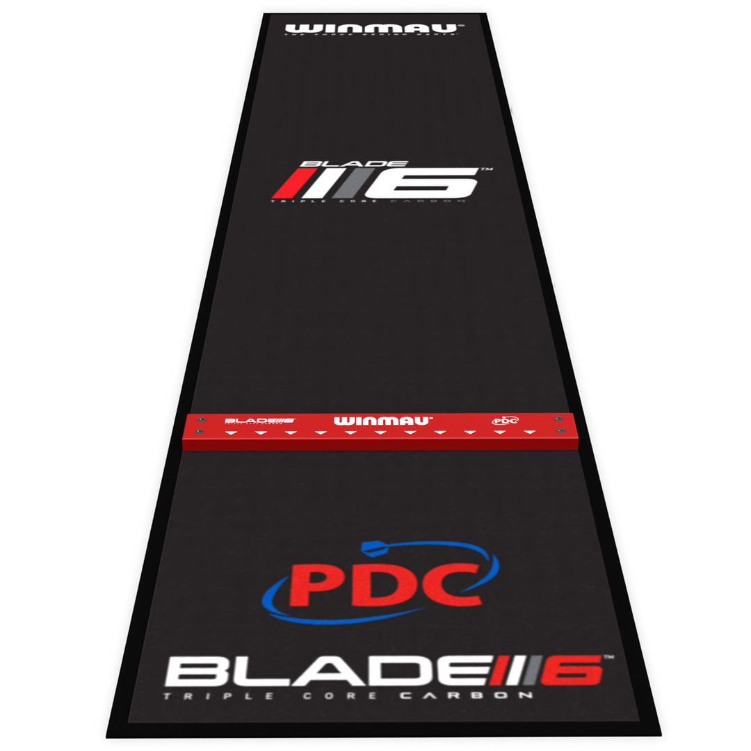 Pro Zone Precision Blade 6 Soft Feel Dart Mat & Integrated Oche by Winmau - The Darts Shop