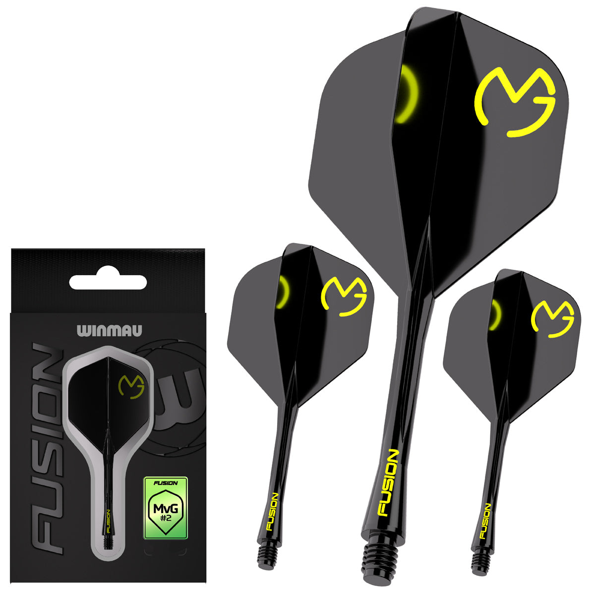 Michael van Gerwen MvG Pac Man Fusion Integrated Flight & Shaft by Winmau - view 6