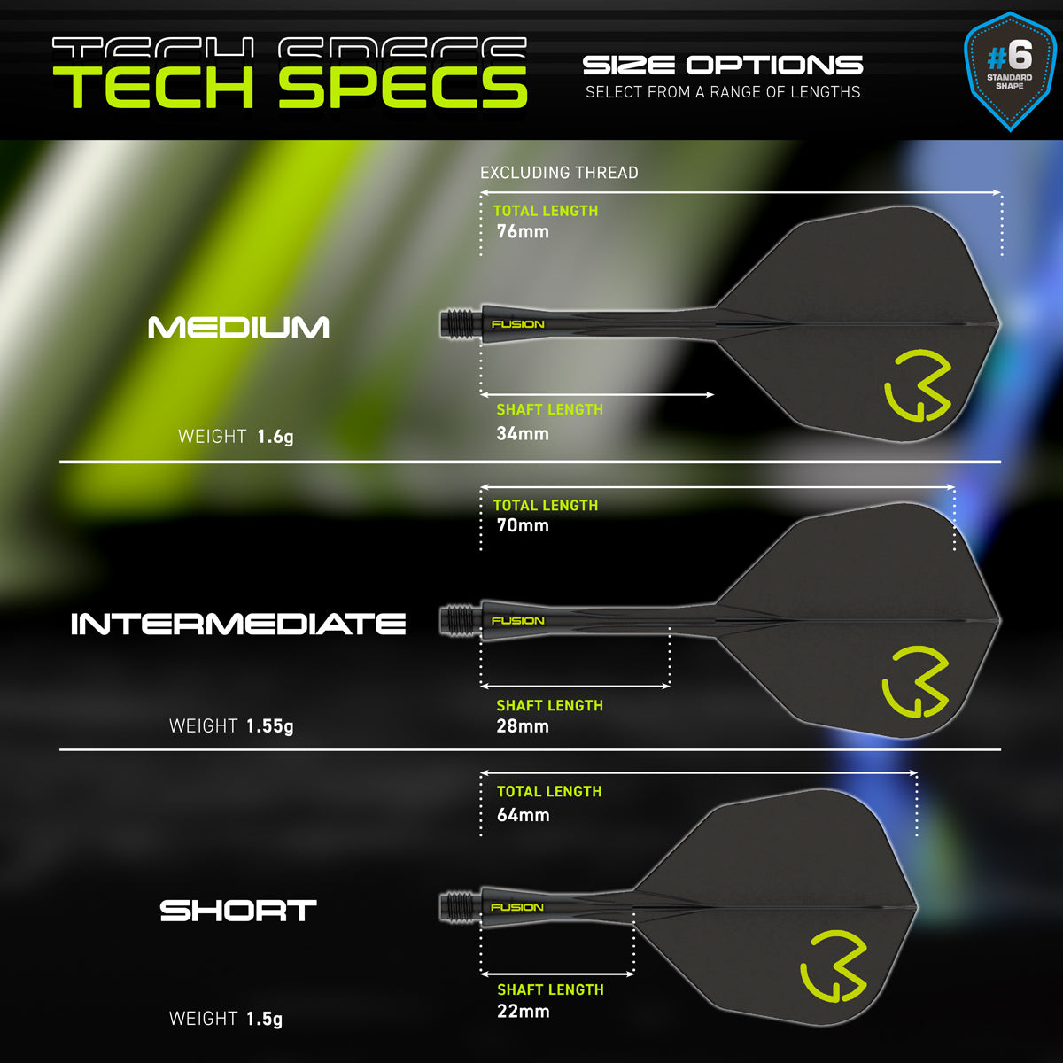 Michael van Gerwen MvG Pac Man Fusion Integrated Flight & Shaft by Winmau - view 5