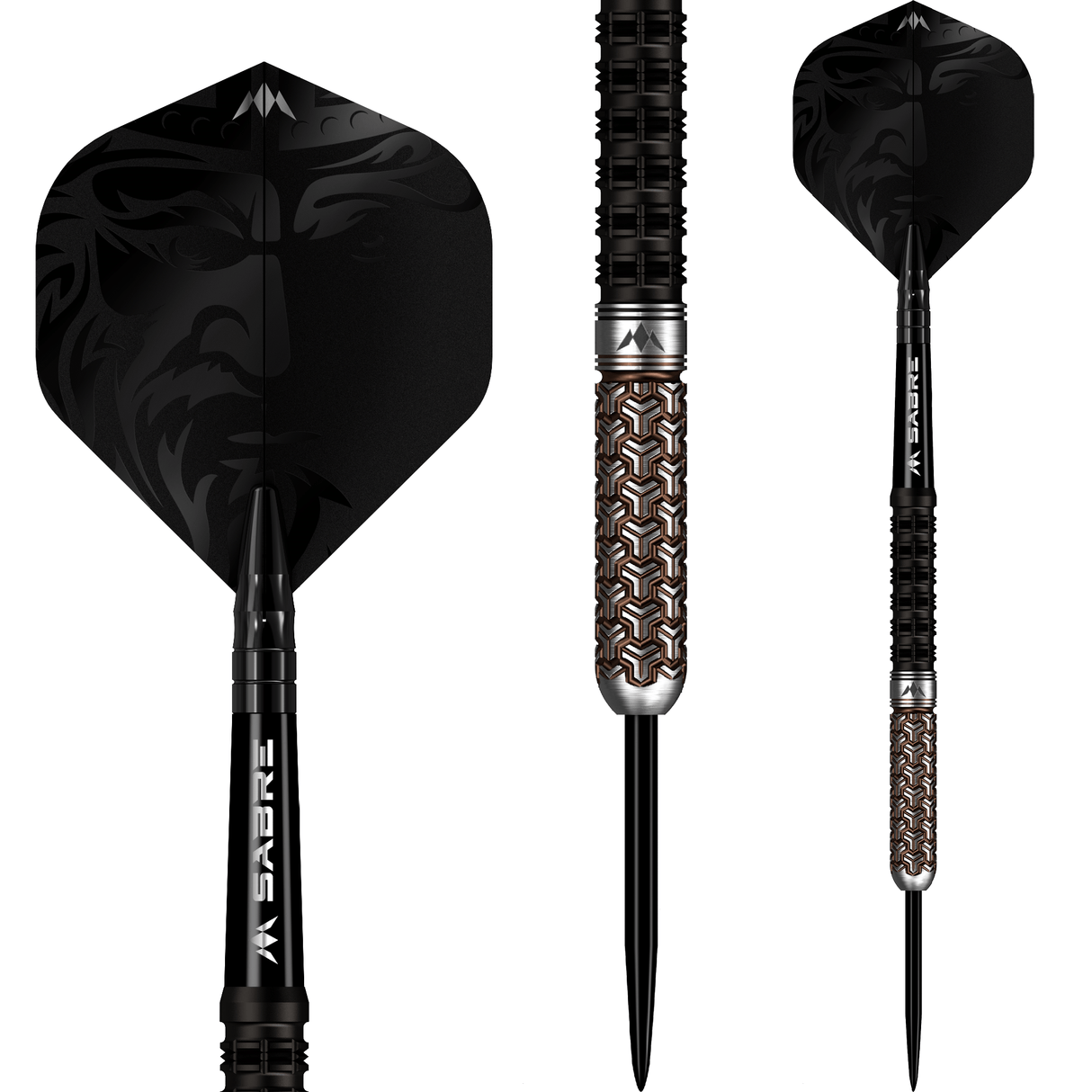 Mission Archon Darts - Steel Tip - 97.5% - Black & Bronze PVD - The Darts Shop