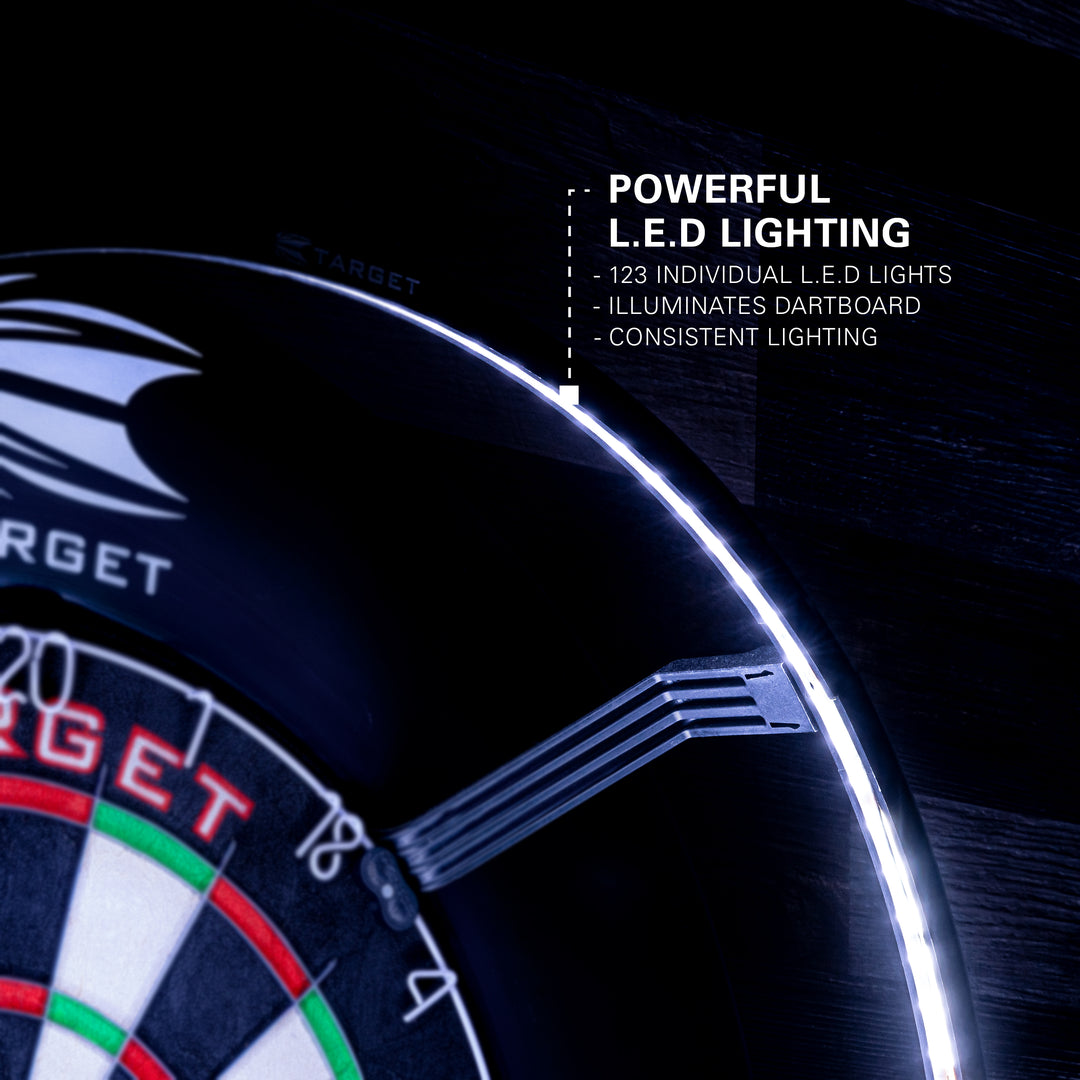 Target Corona Dartboard Lighting System - The Darts Shop