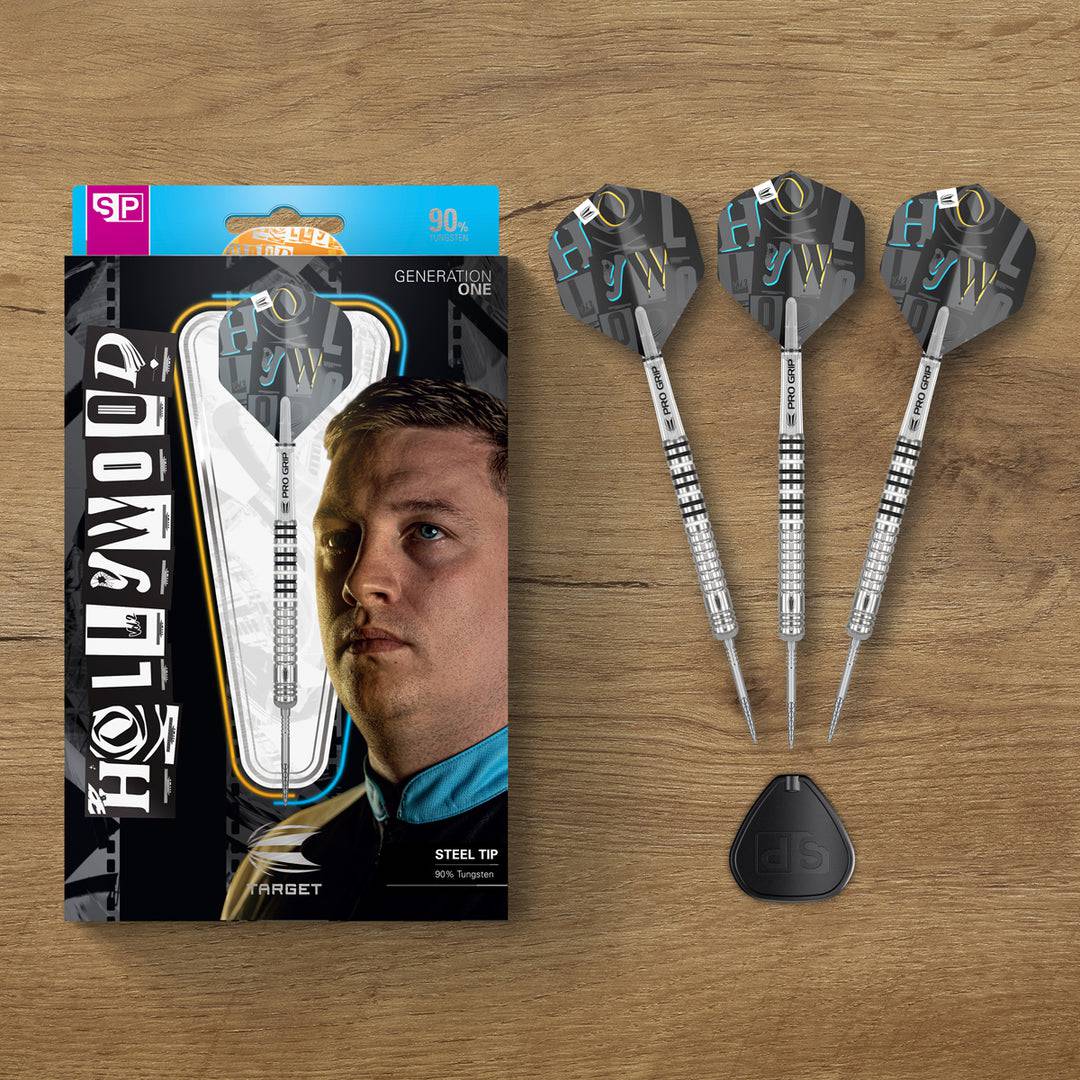 Chris Dobey G1 90% Tungsten Steel Tip Darts by Target - The Darts Shop