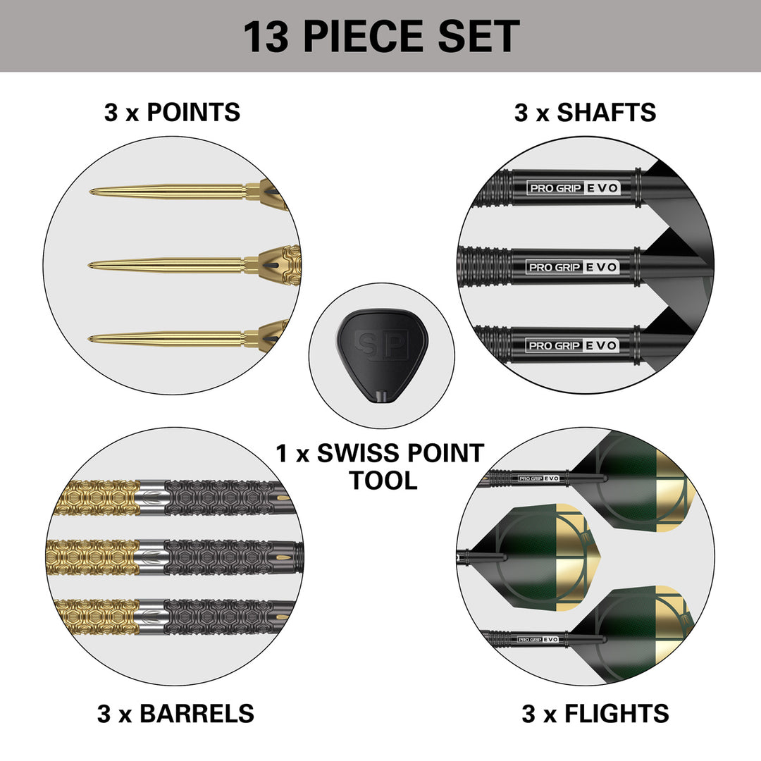 Cult Envy 03 90% Tungsten SP Steel Tip Darts by Target - The Darts Shop