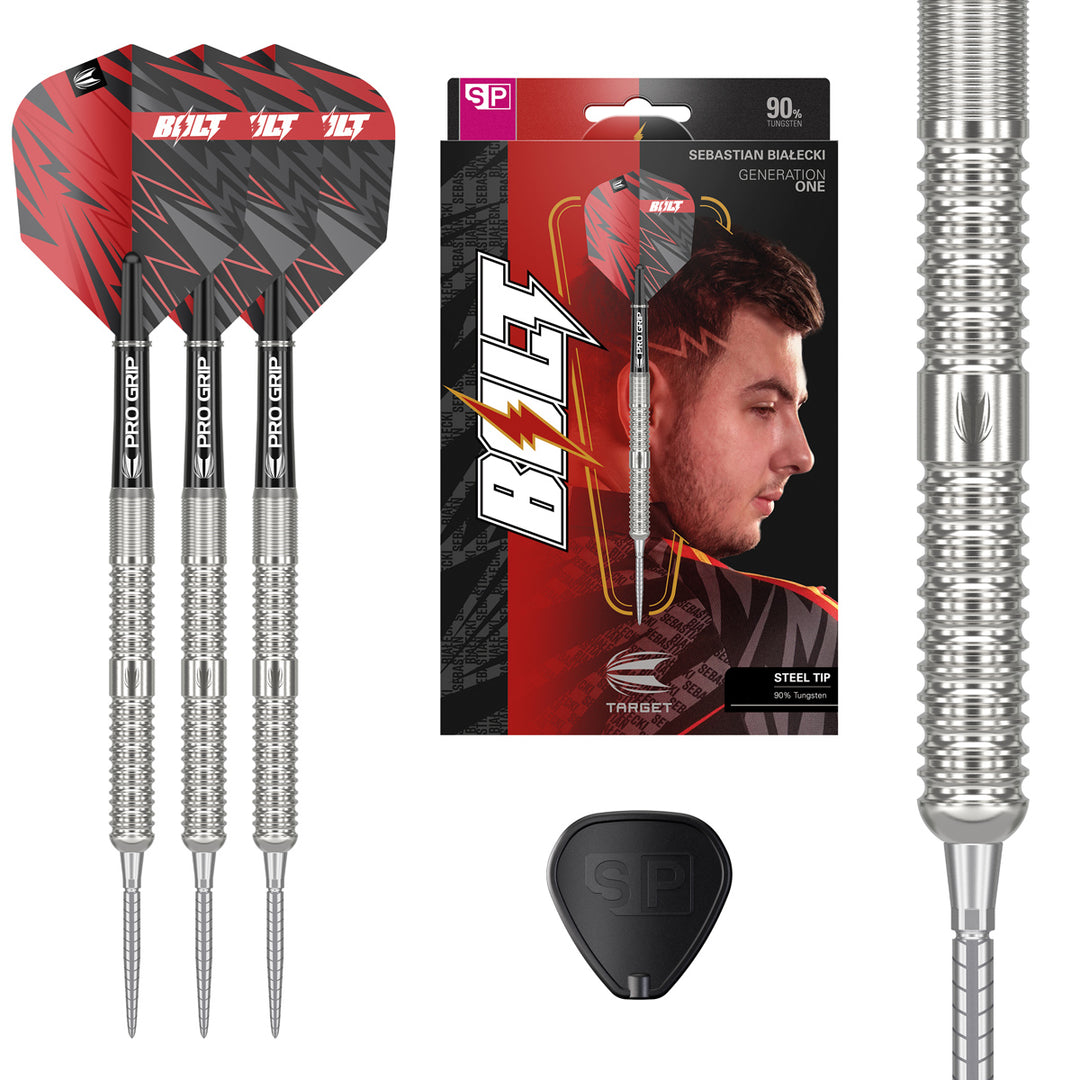 Sebastian Bialecki 90% Tungsten SP Steel Tip Darts by Target - The Darts Shop