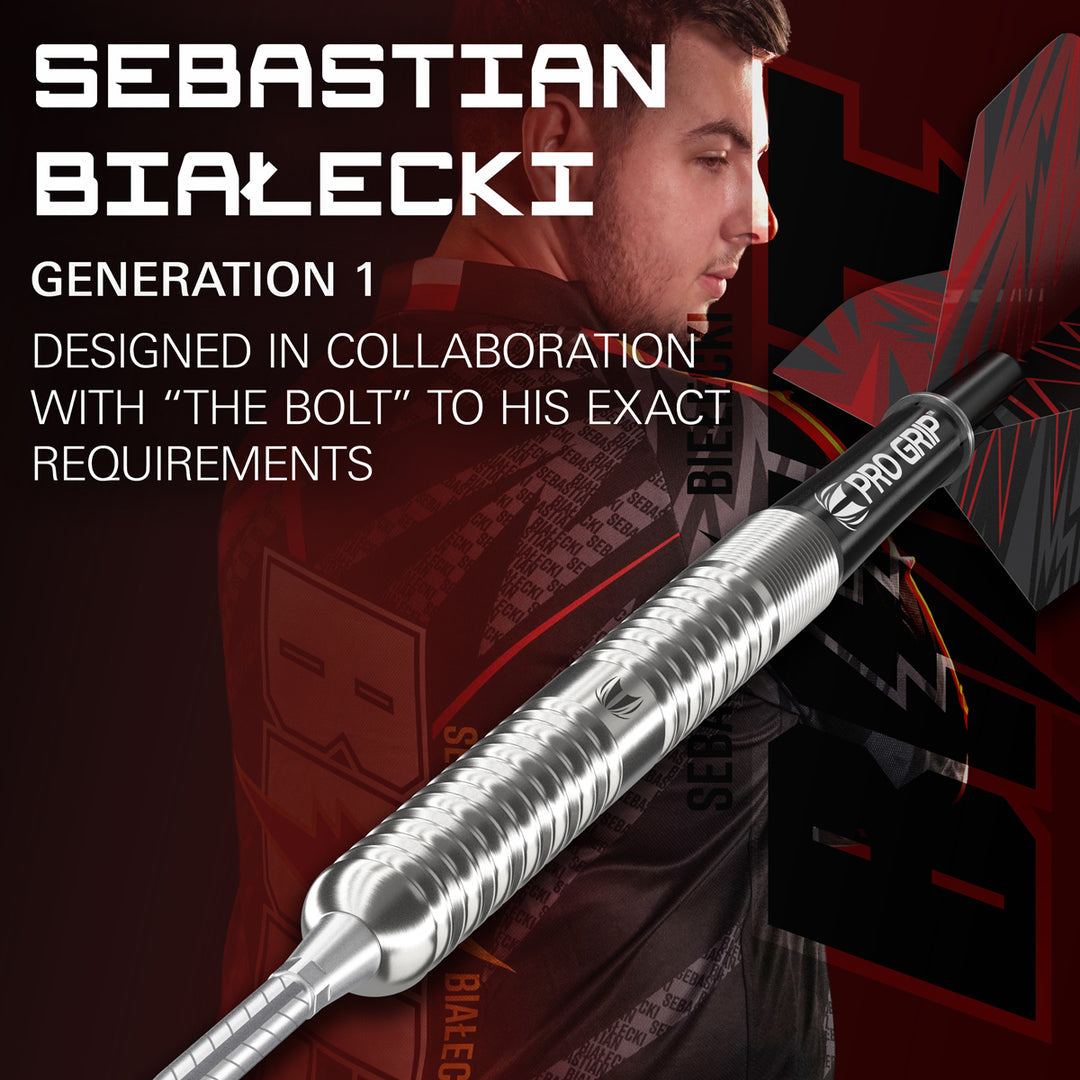 Sebastian Bialecki 90% Tungsten SP Steel Tip Darts by Target - The Darts Shop