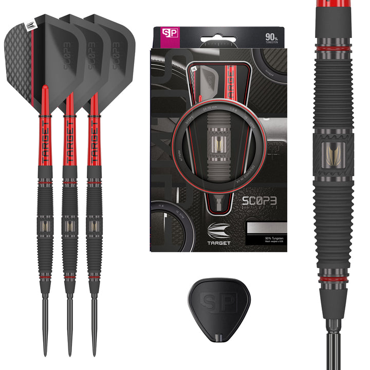 Scope 04 90% Tungsten SP Steel Tip Darts by Target - The Darts Shop