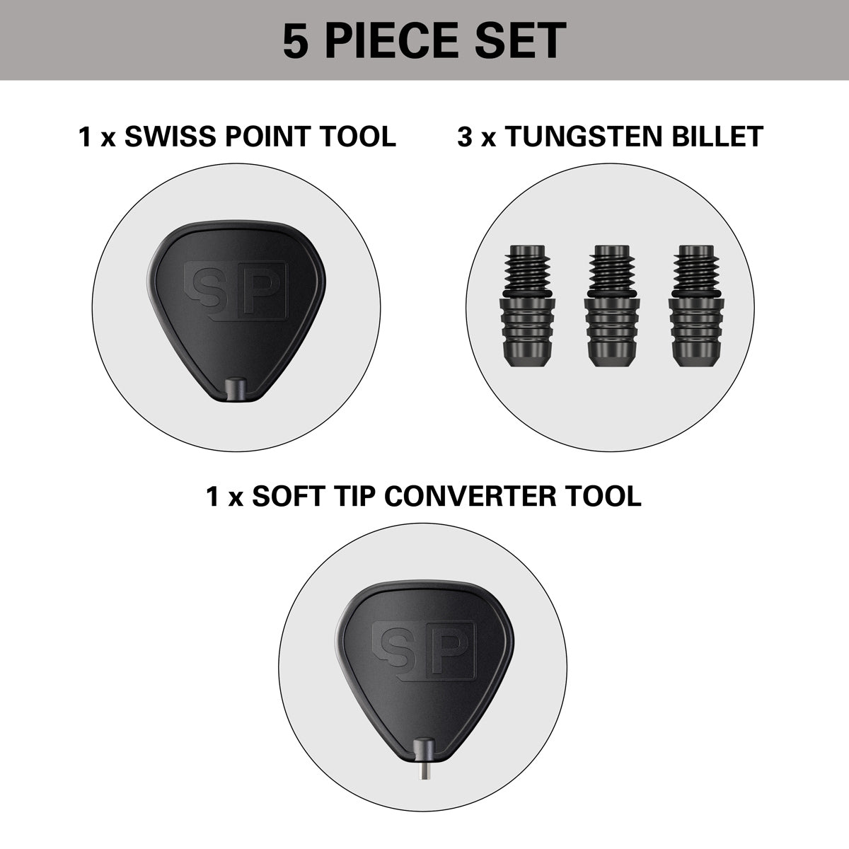 2ba Swiss Converter Black by Target - view 6