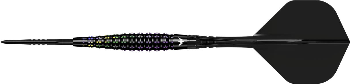 Mission Black Opal Darts - Steel Tip - 95% Tungsten - Black & Coral PVD - view 8