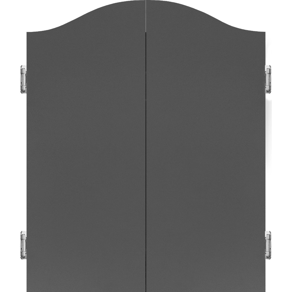 Mission Dartboard Cabinet - Deluxe Quality - Plain Grey - view 2