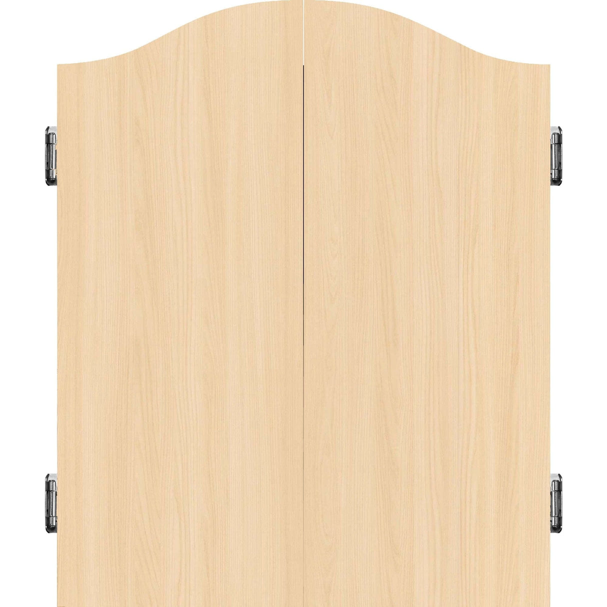Mission Dartboard Cabinet - Deluxe Quality - Plain Light Oak - view 2