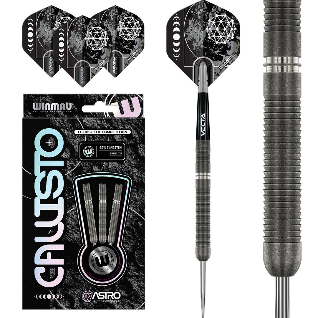 Callisto 01 90% Tungsten Steel Tip Darts by Winmau - The Darts Shop