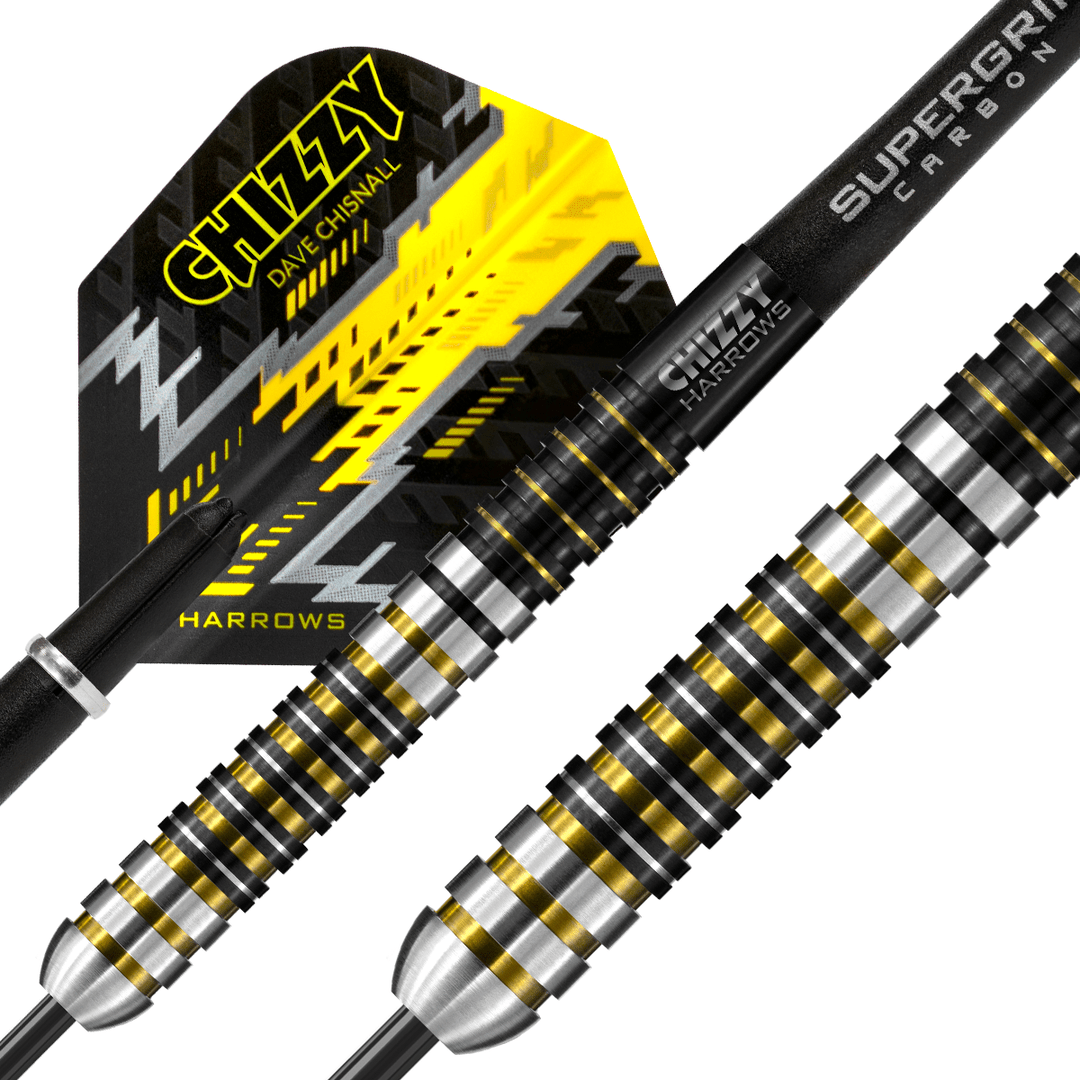 Dave Chisnall Chizzy 90% Tungsten Steel Tip Darts by Harrows - The Darts Shop