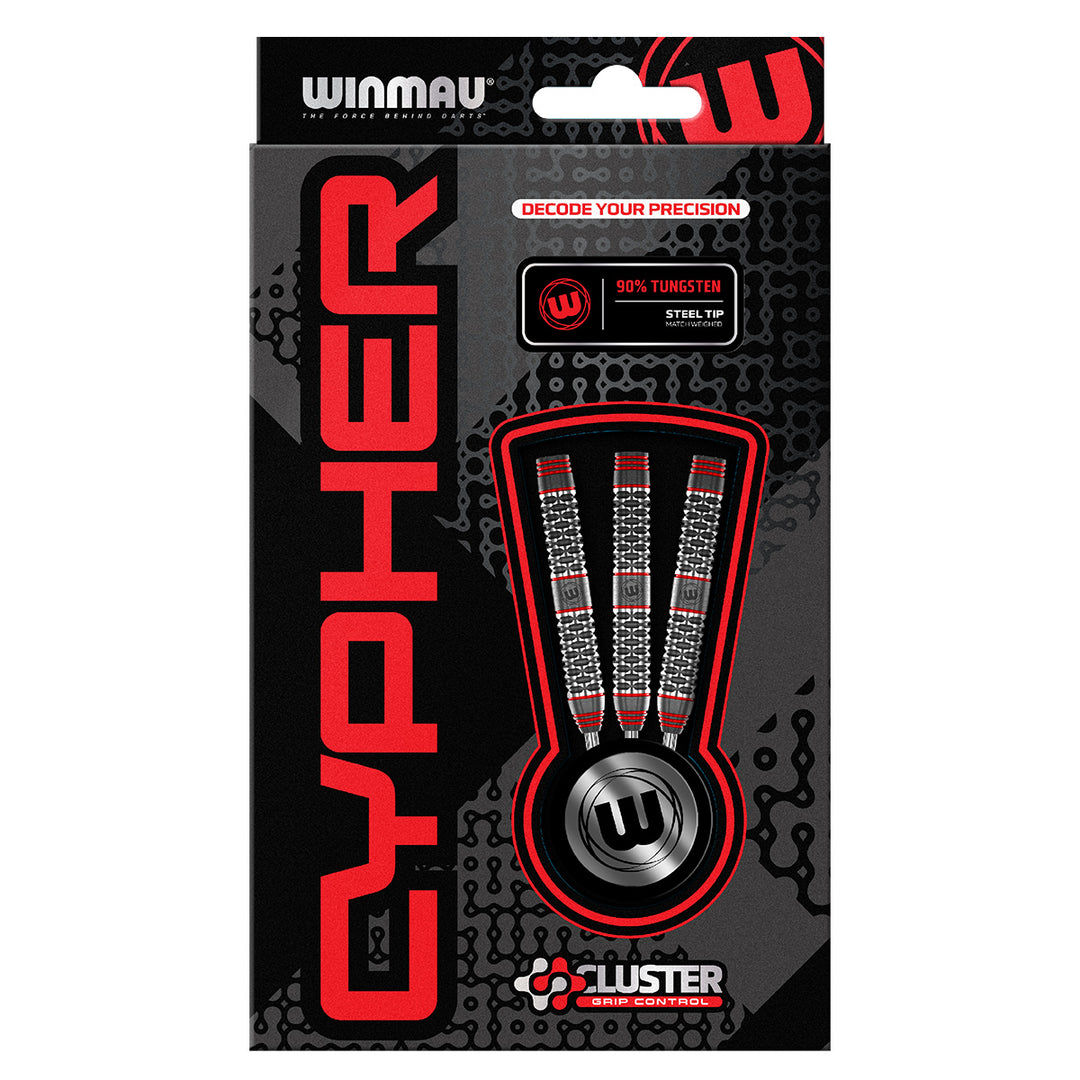 Cypher 90% Tungsten Steel Tip Darts by Winmau - The Darts Shop