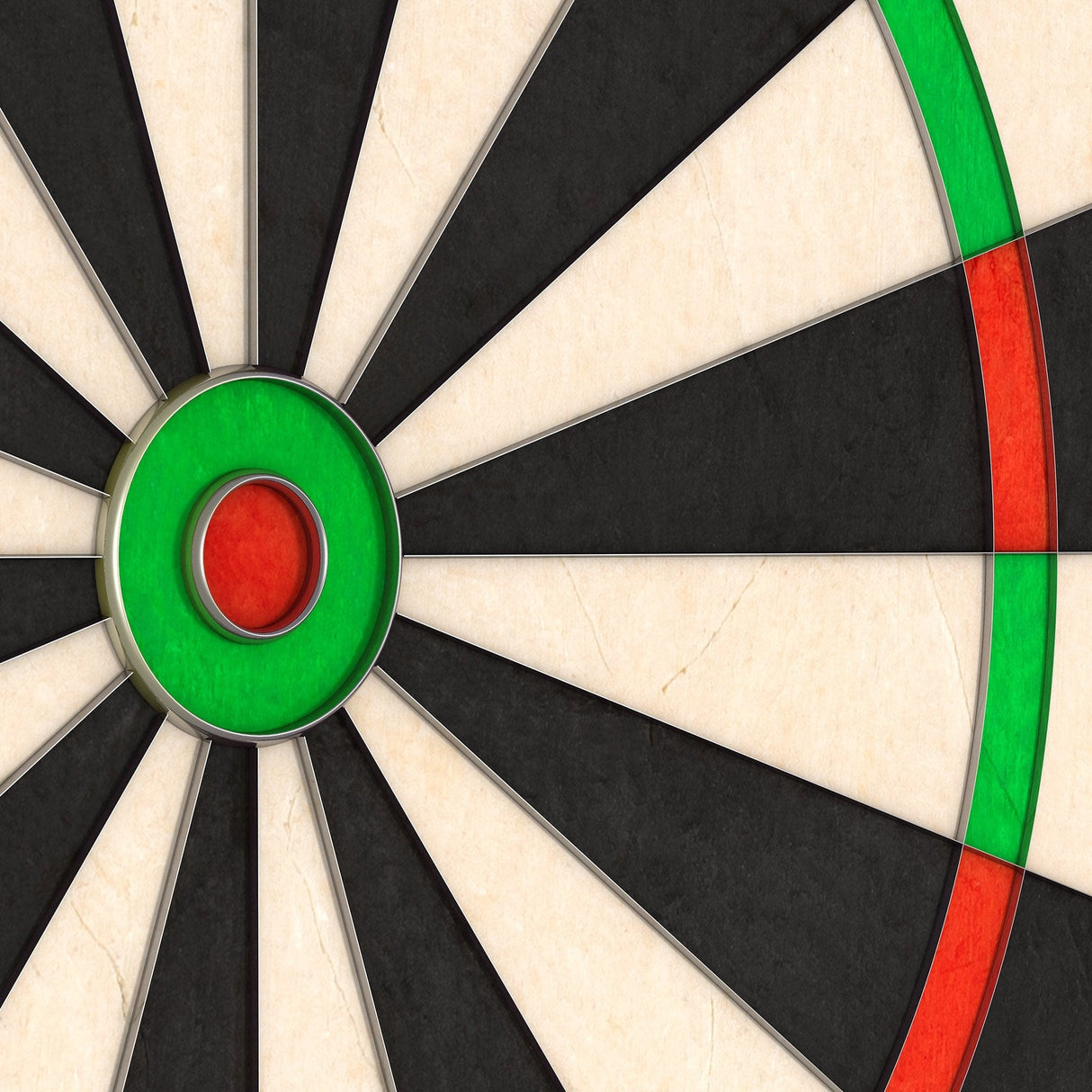 *Mission Samurai II Dartboard - Ultra Thin Wire - Professional Board - view 4