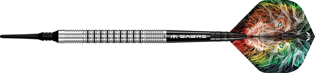 Mission Dominik Grüllich Darts - Soft Tip - 95% Tungsten - Silver-Black Rings - view 6
