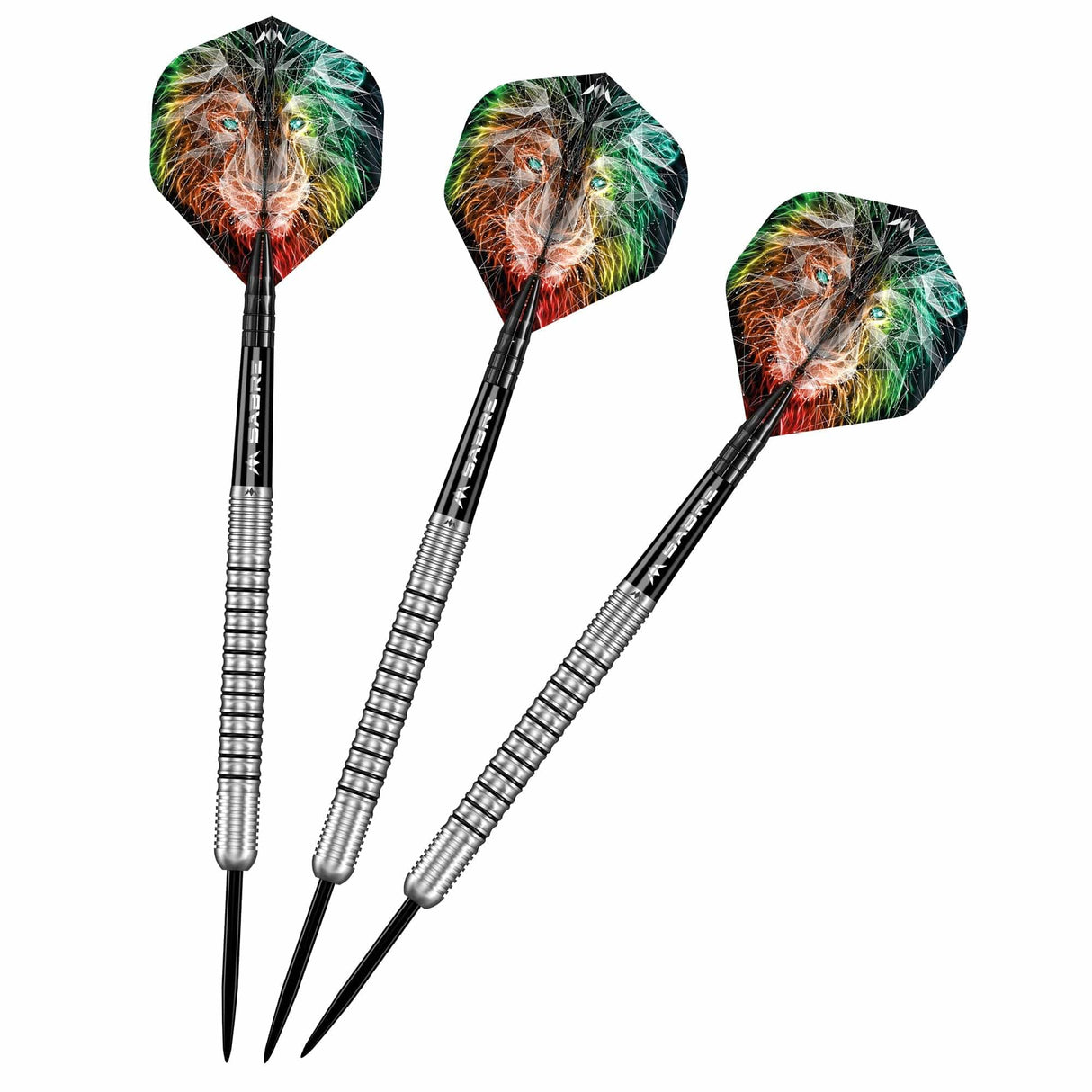 Mission Dominik Grüllich Darts - Steel Tip - 95% Tungsten - Silver-Black Rings - view 5