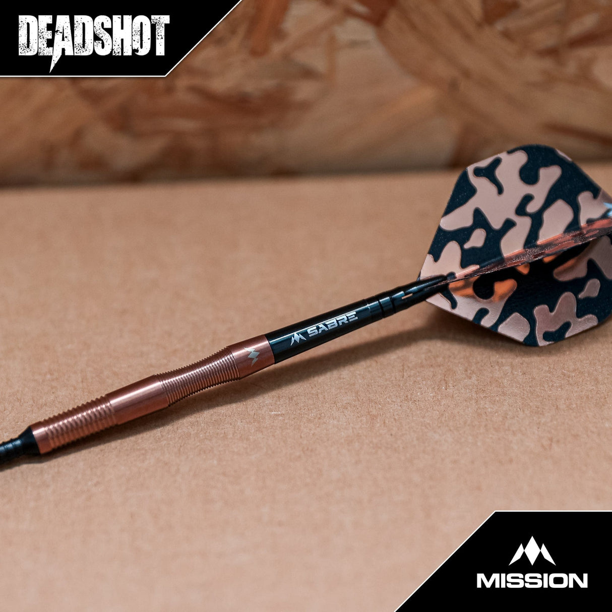 Mission Dead Shot Darts - Soft Tip - 95% Tungsten - Bronze - 19g - view 2